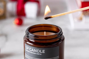 3 самые новогодние свечи SPCandle 3 самые новогодние свечи SPCandle