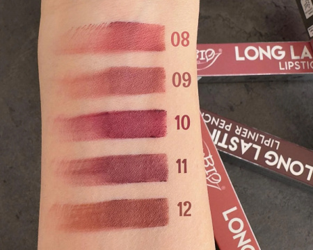 Натуральный карандаш для губ PuroBio Long Lasting, тон 08L (нюд), 1,1 г