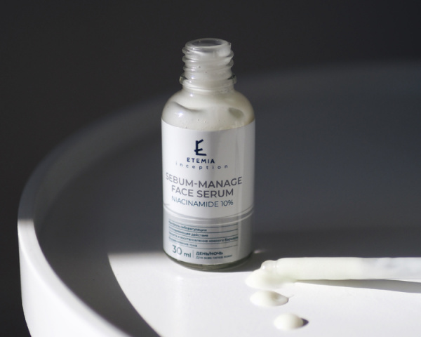 Себорегулирующая сыворотка для лица Etemia Niacinamide 10%, 30 мл