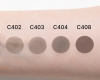 Минеральные компактные тени для век и бровей KM Cosmetics тон C408, 1,7 г