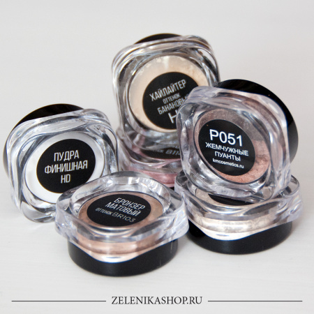 Пробник минерального консилера KM Cosmetics CN2 в баночке