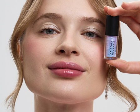 Жидкие гелевые тени для век KM Cosmetics, тон 01 Aurora, 3 г