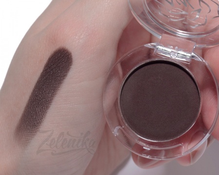 Компактные матовые тени KM Cosmetics, оттенок С120 «Шоколадный брауни», 1,5 г