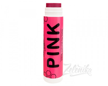 Оттеночный натуральный бальзам для губ «PINK» (розовый) от «Сделанопчелой», 4,25 г