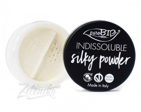 Шелковая пудра для лица PuroBio "Silky powder", 8 г