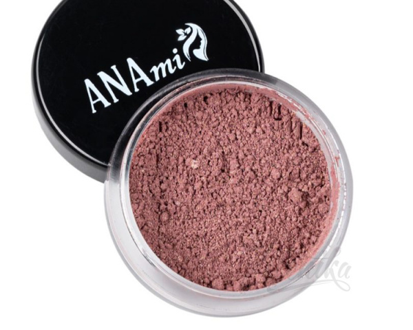 Минеральные румяна Anaminerals, тон Glimmer Rose, 3 г