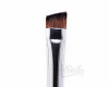 Кисть KM Cosmetics E02 скошенная для бровей и подводки