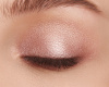 Компактные шиммерные тени KM Cosmetics, оттенок С209 «Розовое золото», 1,5 г