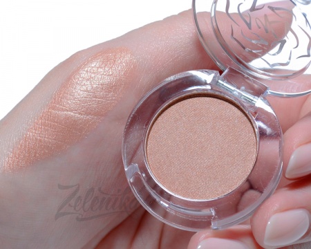 Компактные шиммерные тени KM Cosmetics, оттенок С217 «Ореховое пралине», 1,5 г