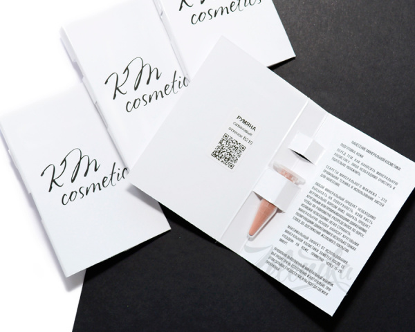 Пробник минеральной тональной основы KM Cosmetics, тон NM2 (натуральный)
